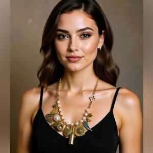 Luxury Charm Vintage Mixed Necklace